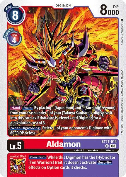 Aldamon card image