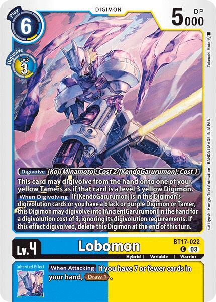 Lobomon card image