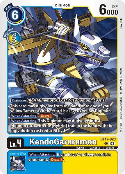 KendoGarurumon card image
