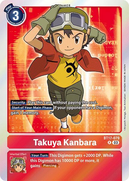 Takuya Kanbara card image