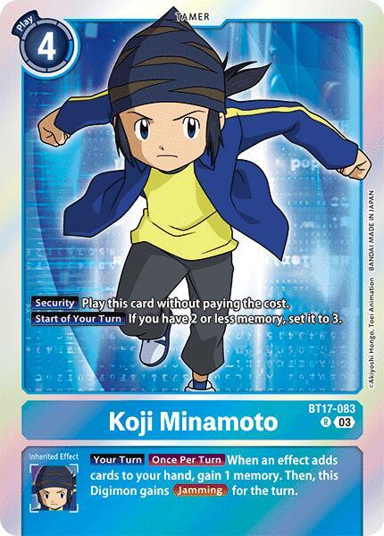 Koji Minamoto card image