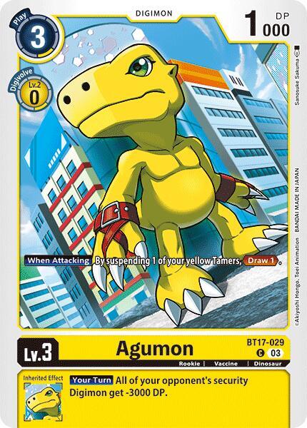 Agumon - BT17-029 card image