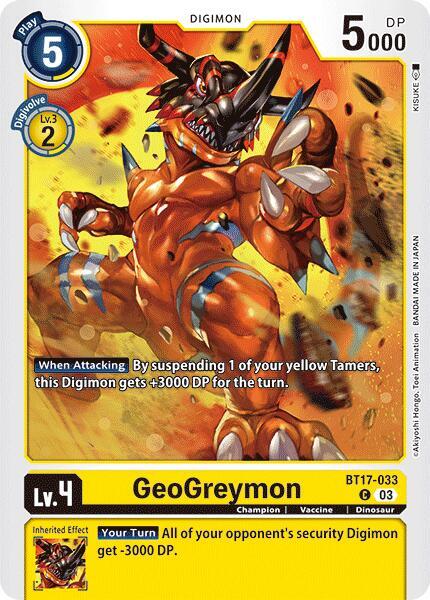 GeoGreymon card image