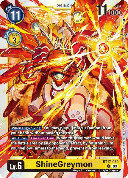 ShineGreymon card image