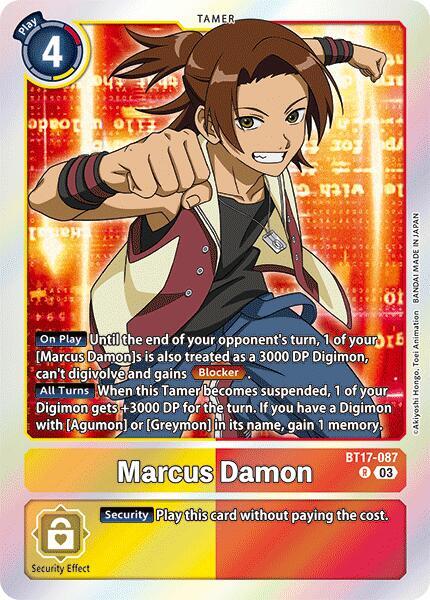 Marcus Damon card image