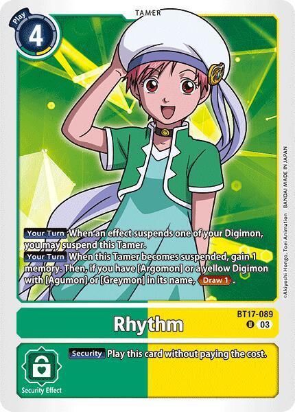 Rhythm card image