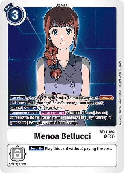 Menoa Bellucci card image
