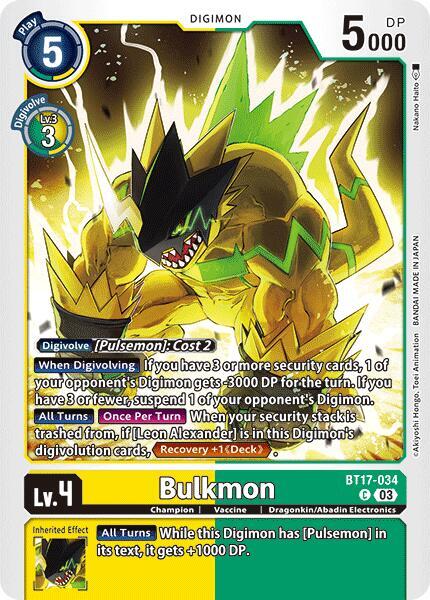 Bulkmon card image