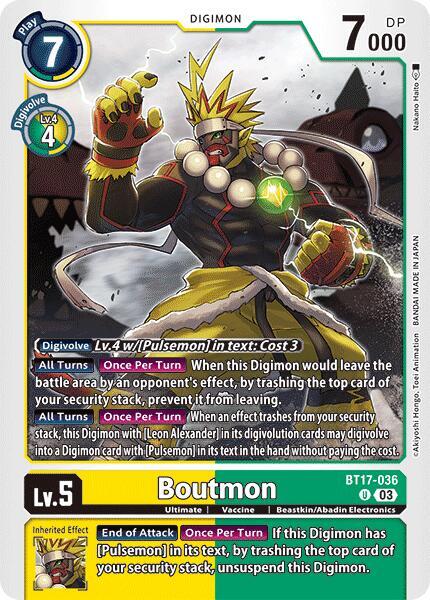 Boutmon card image