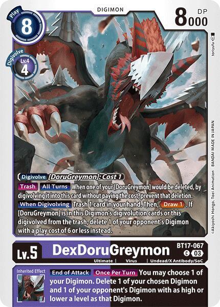 DexDoruGreymon card image