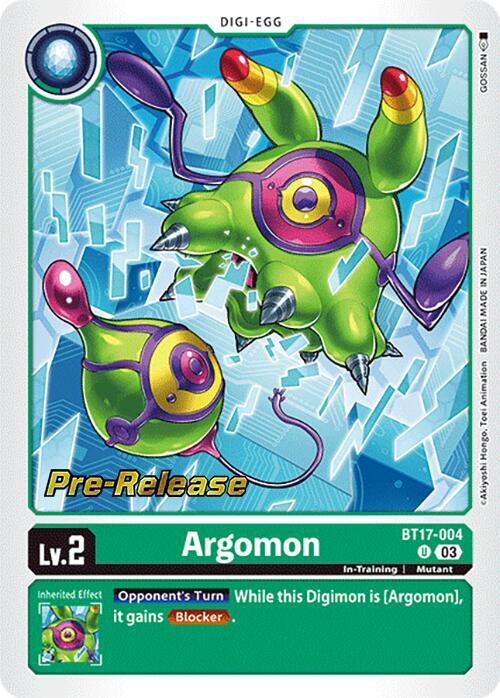 Argomon - BT17-004 card image