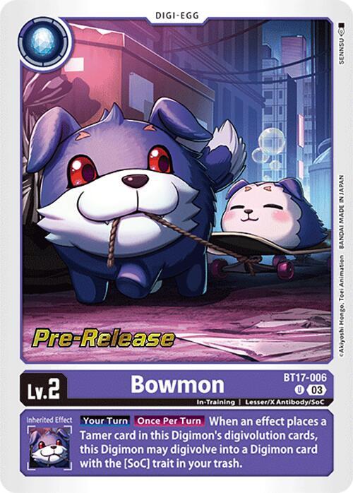 Bowmon card image