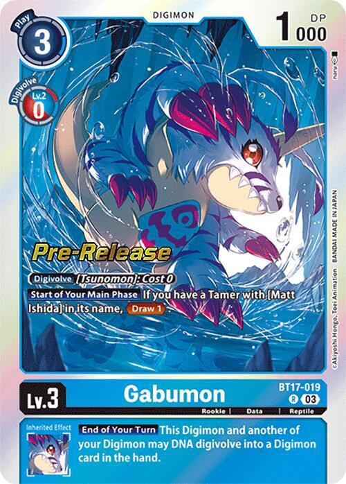Gabumon card image