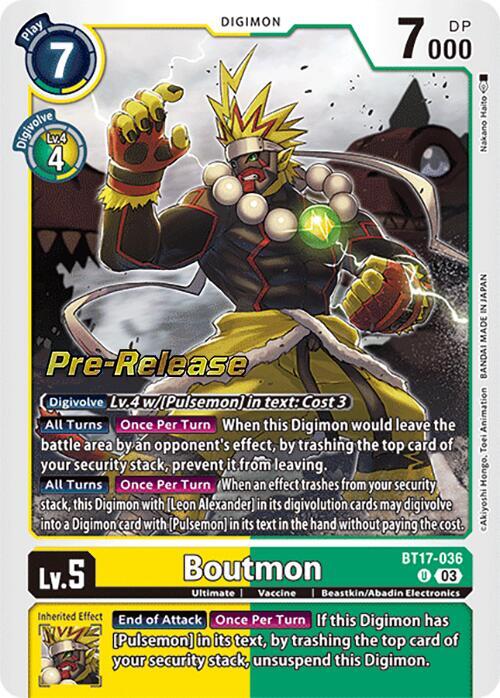 Boutmon card image