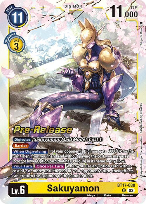 Sakuyamon card image