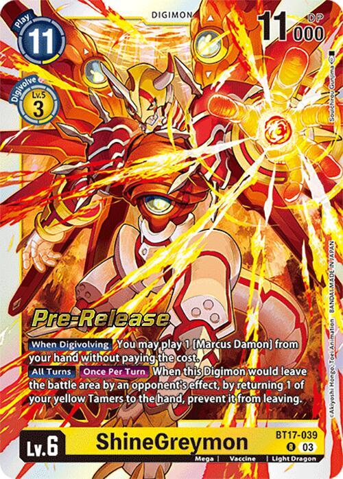 ShineGreymon card image