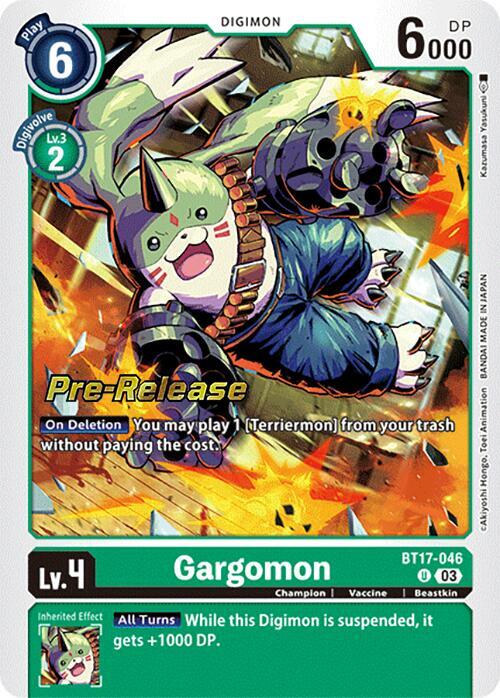 Gargomon card image