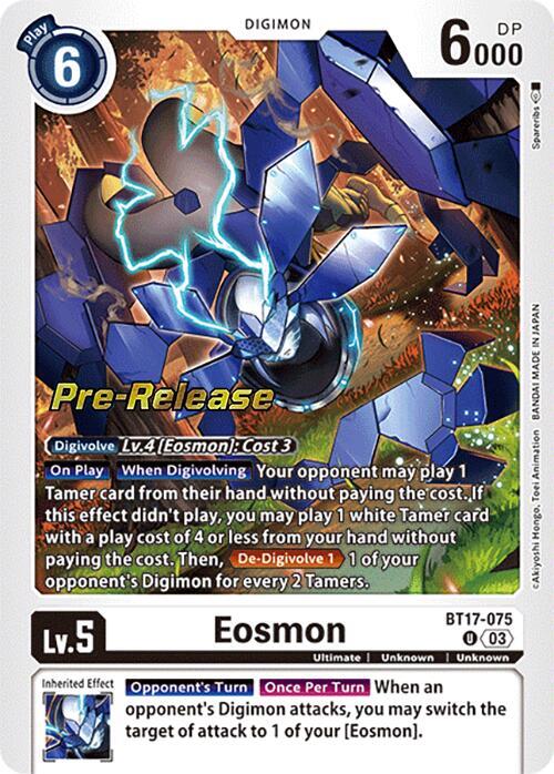 Eosmon - BT17-075 card image