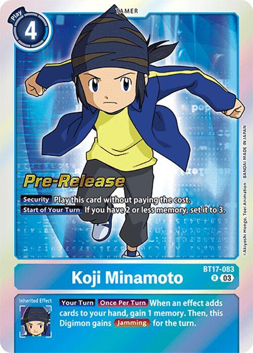 Koji Minamoto card image