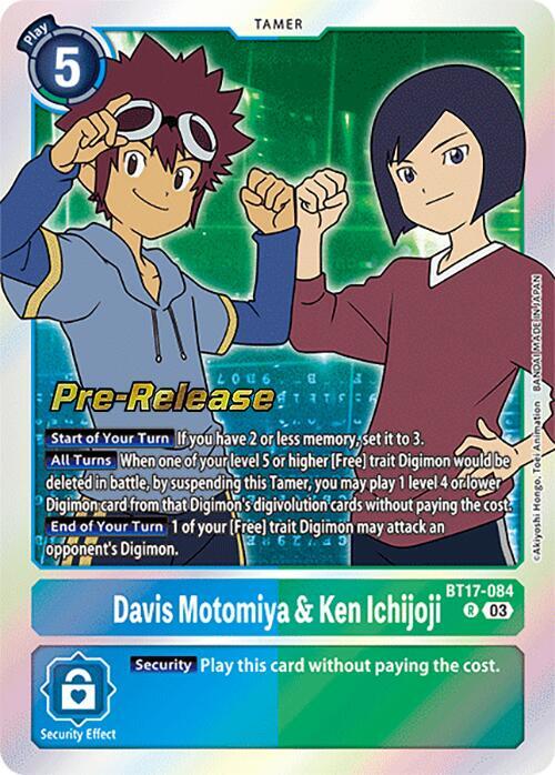 Davis Motomiya & Ken Ichijoji card image