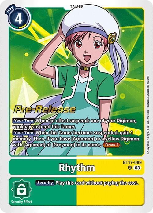 Rhythm card image