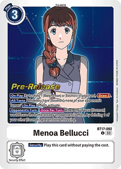 Menoa Bellucci card image