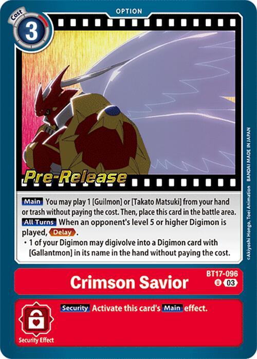 Crimson Savior card image