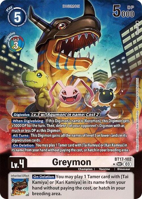 Greymon (Alternate Art) card image