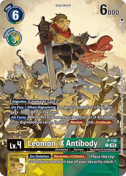 Leomon (X Antibody) (Update Pack 2024) card image