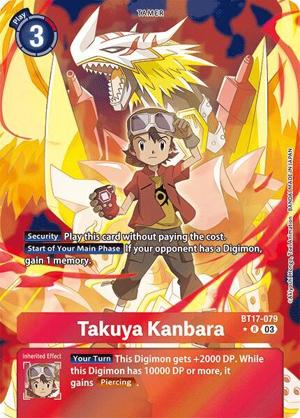 Takuya Kanbara (Alternate Art) card image