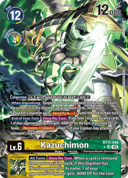 Kazuchimon (Alternate Art) card image
