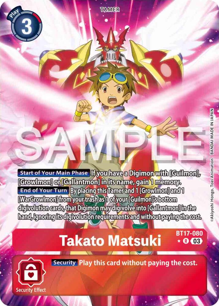 Takato Matsuki (Alternate Art) card image