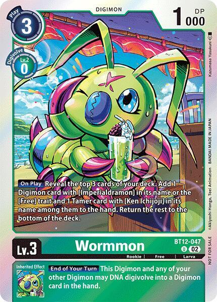 Wormmon - BT12-047 (Convention Promo 2024) card image