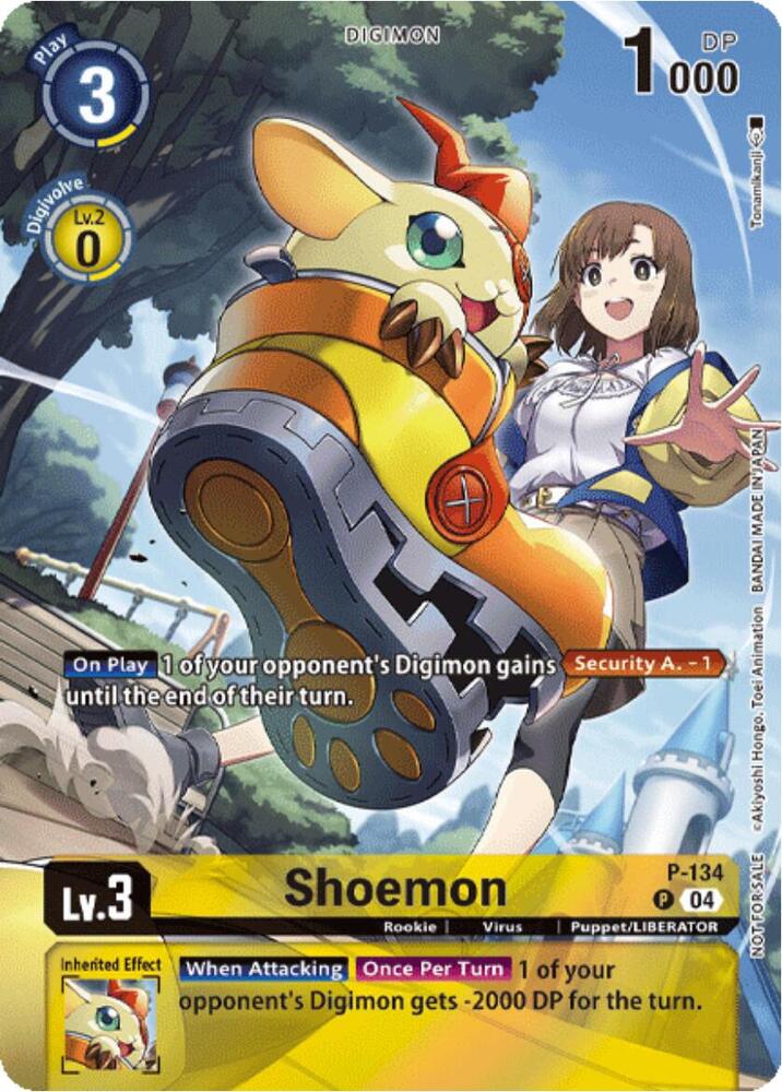 Shoemon (Digimon Liberator Promotion) (Textured) card image