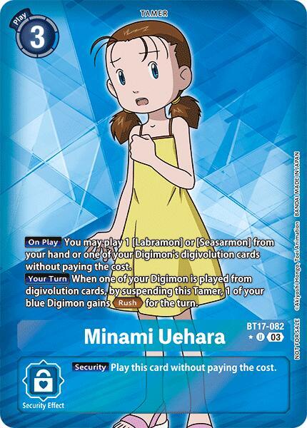 Minami Uehara (Box Promotion Pack: Secret Crisis) card image