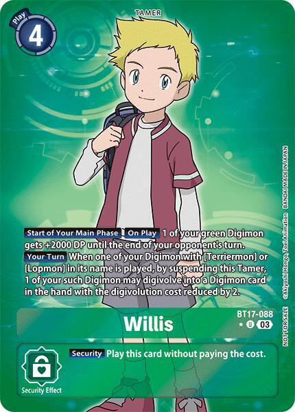 Willis (Box Promotion Pack: Secret Crisis) card image