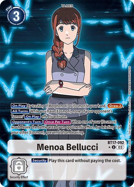 Menoa Bellucci (Box Promotion Pack: Secret Crisis) card image