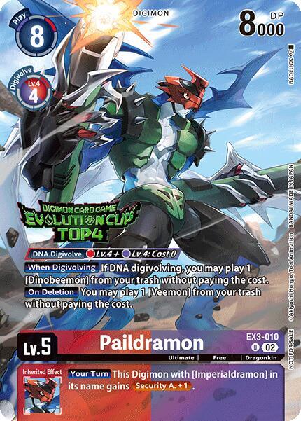 Paildramon (August 2024 Evolution Cup Top 4) card image