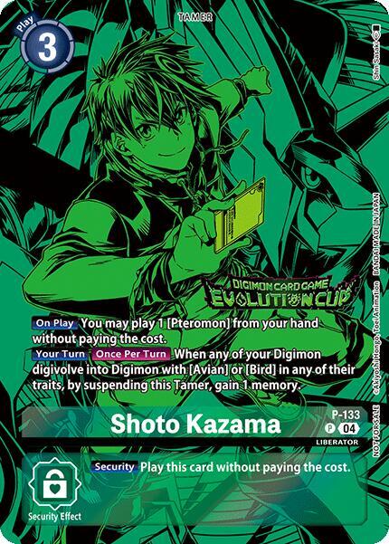 Shoto Kazama (August 2024 Evolution Cup Participant) card image