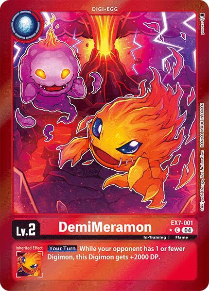 DemiMeramon (Foil) card image