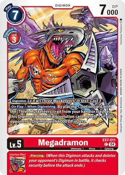 Megadramon card image