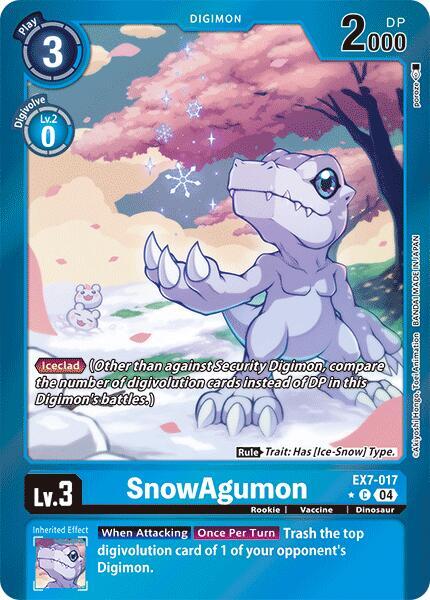 SnowAgumon (Foil) card image