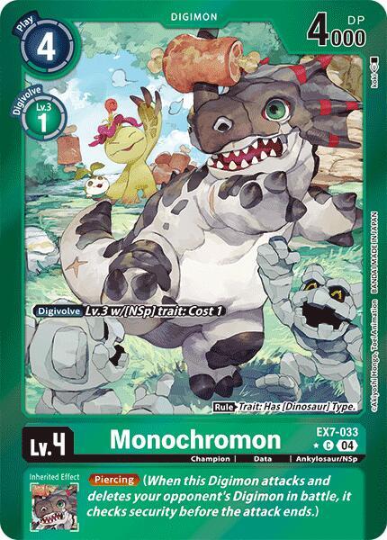 Monochromon (Foil) card image
