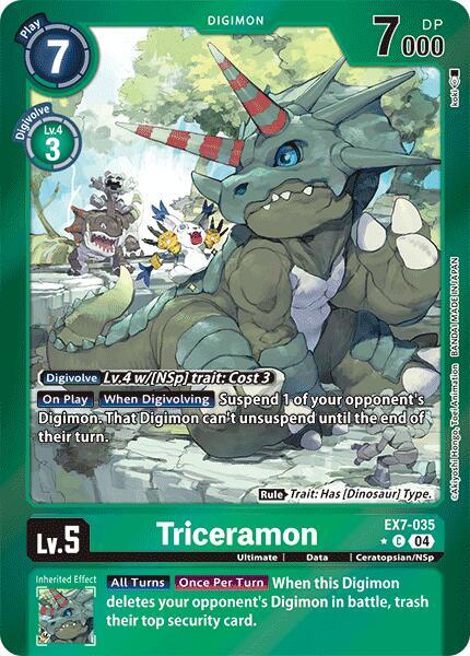 Triceramon (Foil) card image