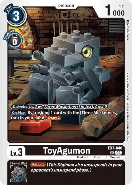 ToyAgumon - EX7-040 card image