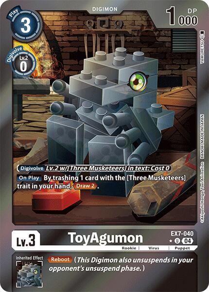 ToyAgumon - EX7-040 (Foil) card image