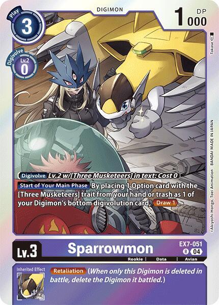 Sparrowmon card image