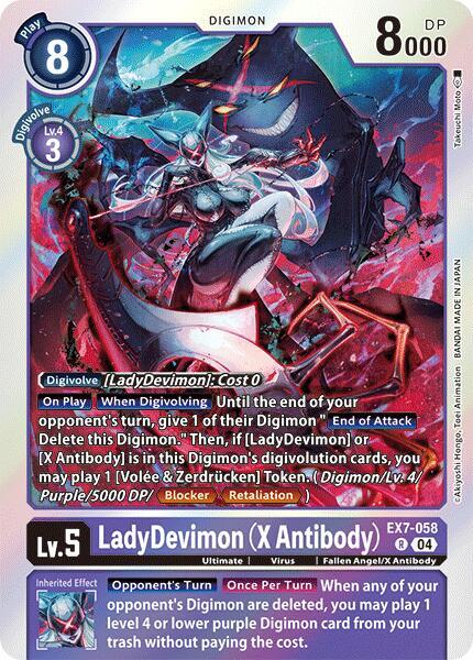 LadyDevimon (X Antibody) card image