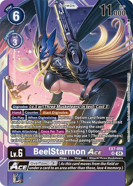 BeelStarmon ACE card image