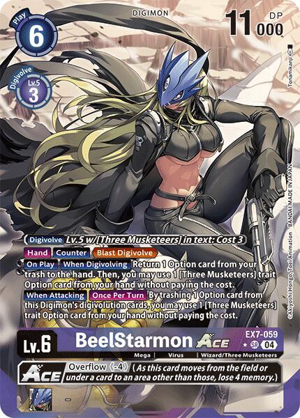 BeelStarmon ACE (Alternate Art) card image